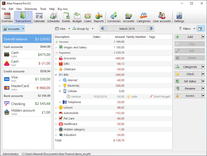 accounting software personal finance free download full version