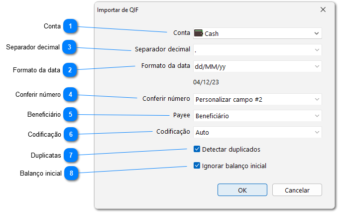Importar QIF